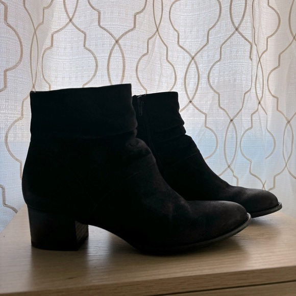 Paul Green Women’s Boots Booties Size 8 US / 5.5 UK Black Suede - Picture 9 of 13